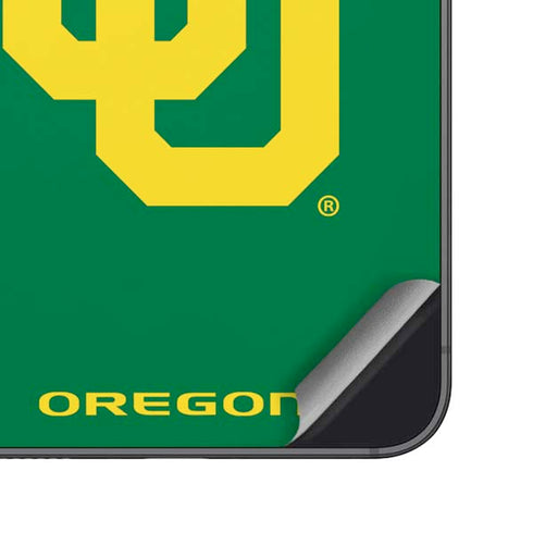 University of Oregon UO on Green Galaxy A16 5G Skin