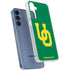 University of Oregon UO on Green Galaxy A35 5G Clear Case