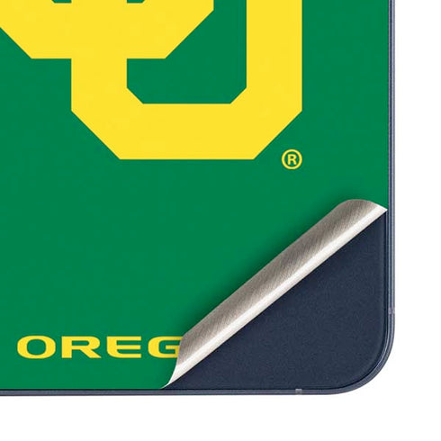 University of Oregon UO on Green Galaxy A35 5G Skin