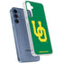 University of Oregon UO on Green Galaxy A55 5G Clear Case