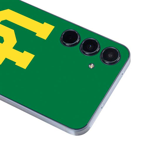 University of Oregon UO on Green Galaxy A55 5G Skin