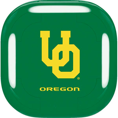 University of Oregon UO on Green Galaxy Buds Live Skin