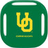 University of Oregon UO on Green Galaxy Buds Live Skin