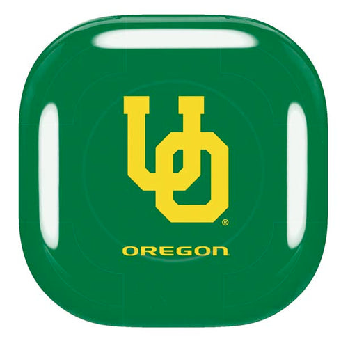 University of Oregon UO on Green Galaxy Buds Live Skin