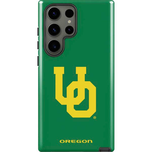 University of Oregon UO on Green Galaxy S23 Ultra Pro Case
