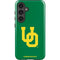 University of Oregon UO on Green Galaxy S25 Impact Case