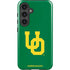 University of Oregon UO on Green Galaxy S25 Impact Case