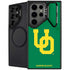 University of Oregon UO on Green Galaxy S25 Ultra Kickstand Case