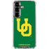 University of Oregon UO on Green Galaxy S26 Clear Case