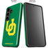 University of Oregon UO on Green Galaxy S26 Impact Case