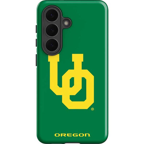University of Oregon UO on Green Galaxy S26 Impact Case