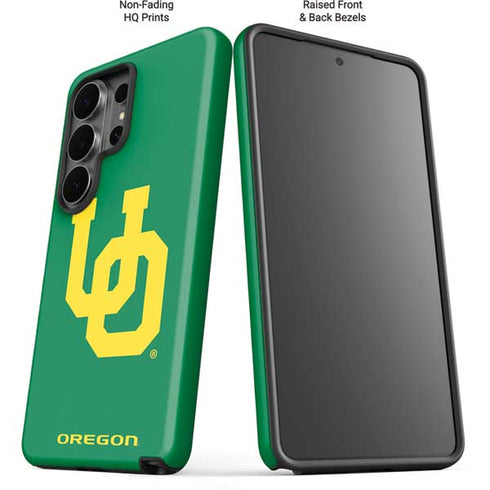 University of Oregon UO on Green Galaxy S26 Ultra Impact Case