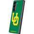 University of Oregon UO on Green Galaxy Z Fold5 5G Skin