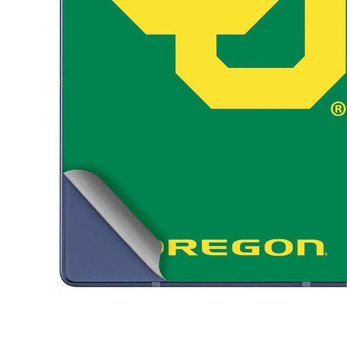 University of Oregon UO on Green Galaxy Z Fold6 Skin