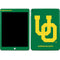 University of Oregon UO on Green Apple iPad Skin