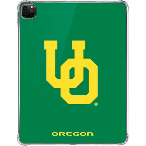 University of Oregon UO on Green iPad Pro 11in (2024) Clear Case