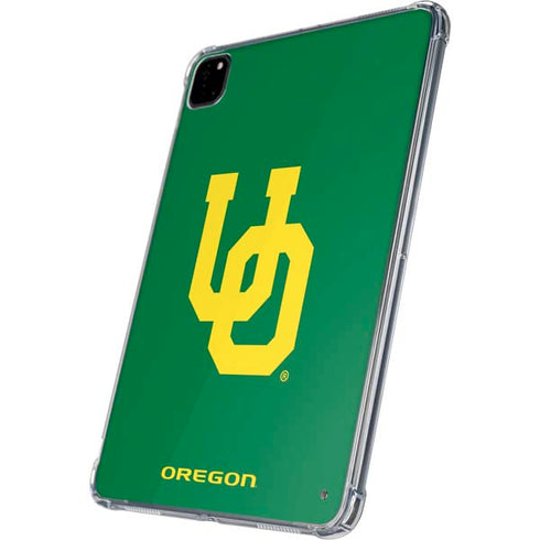 University of Oregon UO on Green iPad Pro 11in (2024) Clear Case