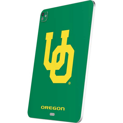 University of Oregon UO on Green iPad Pro 13in M4 (2024) Skin