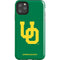 University of Oregon UO on Green iPhone Cases