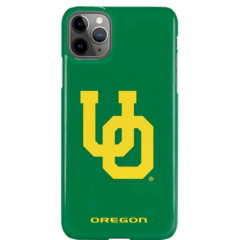 University of Oregon UO on Green iPhone Cases