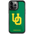 University of Oregon UO on Green iPhone Cases