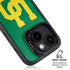 University of Oregon UO on Green iPhone 14 Kickstand Case