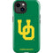 University of Oregon UO on Green iPhone 15 Impact Case
