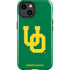 University of Oregon UO on Green iPhone 15 Impact Case