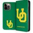 University of Oregon UO on Green iPhone Cases