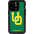 University of Oregon UO on Green iPhone 15 Pro Waterproof Case