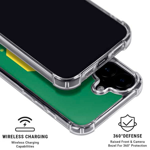 University of Oregon UO on Green iPhone 16 MagSafe Case