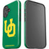 University of Oregon UO on Green iPhone 16 Plus Impact Case