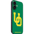 University of Oregon UO on Green iPhone 16 Plus Skin