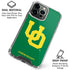 University of Oregon UO on Green iPhone 16 Pro Max Clear Case