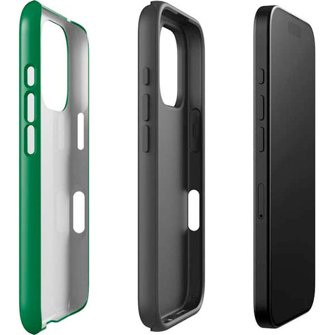 University of Oregon UO on Green iPhone 16 Pro Max Impact Case