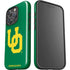University of Oregon UO on Green iPhone 16 Pro Max Impact Case
