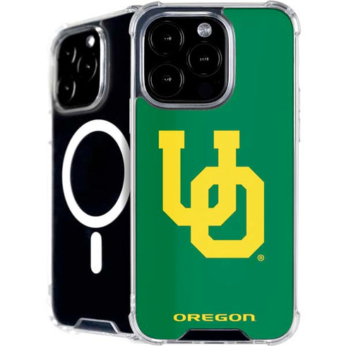 University of Oregon UO on Green iPhone 16 Pro Max MagSafe Case