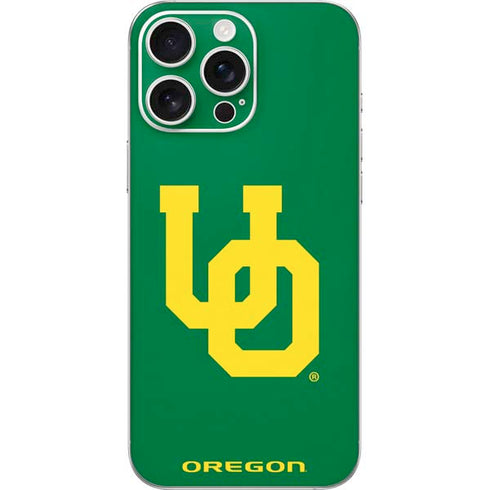 University of Oregon UO on Green iPhone 16 Pro Max Skin