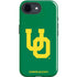 University of Oregon UO on Green iPhone 16e Impact Case