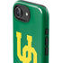 University of Oregon UO on Green iPhone 16e Impact Case