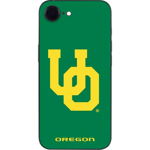 University of Oregon UO on Green iPhone 16e Skin