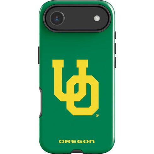 University of Oregon UO on Green iPhone 17 Air Impact Case
