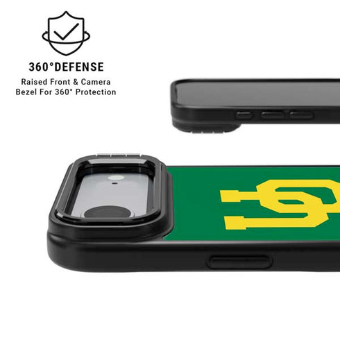 University of Oregon UO on Green iPhone 17 Air Kickstand Case