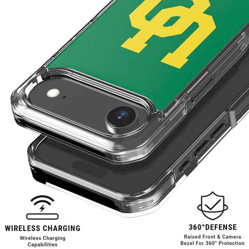University of Oregon UO on Green iPhone 17 Air MagSafe Case