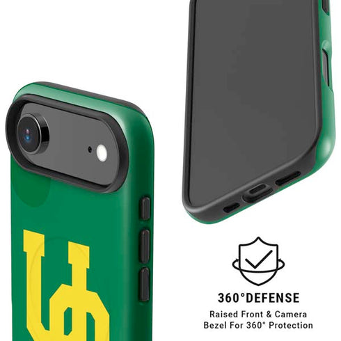 University of Oregon UO on Green iPhone 17 Air Magsafe Impact Case