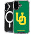 University of Oregon UO on Green iPhone 17 MagSafe Case