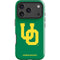 University of Oregon UO on Green iPhone 17 Pro Impact Case