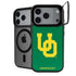 University of Oregon UO on Green iPhone 17 Pro Kickstand Case