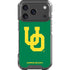 University of Oregon UO on Green iPhone 18 Pro Clear Case