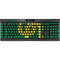 University of Oregon UO on Green K95 RGB PLATINUM Mechanical Gaming Keyboard Skin